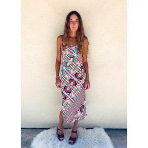 NWT TYSA Deer Creek Midi Dress Palace S/M